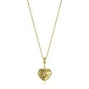COLLAR ACERO IP DORADO CORAZON SRA FASHI - 75436C01012