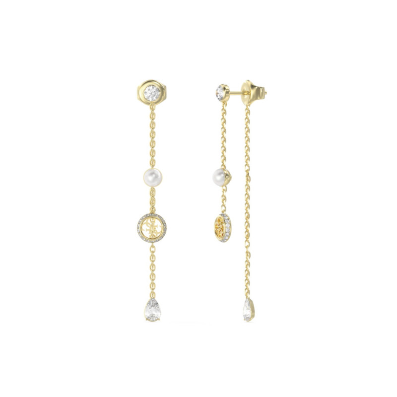 PENDIENTES ACERO GUESS TINY PEARLY - UBE05513JWYGTU