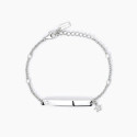 PULSERA PLATA PLACA GRABAR MABINA - 533641