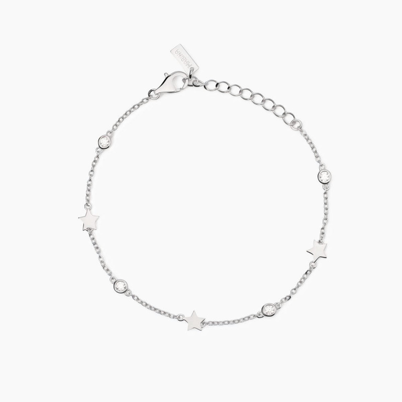 PULSERA PLATA ESTRELLAS MABINA - 533888