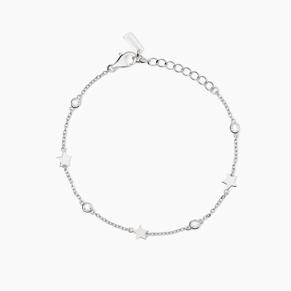 PULSERA PLATA ESTRELLAS MABINA - 533888