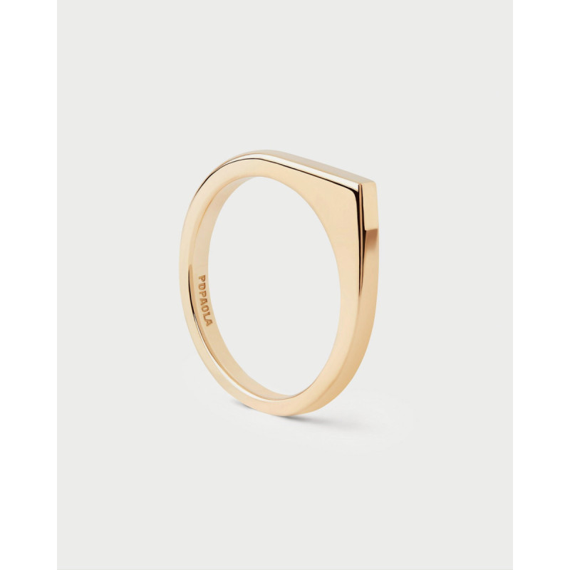 SORTIJA PLATA ODA PDPAOLA DORADA - AN01-E91-14