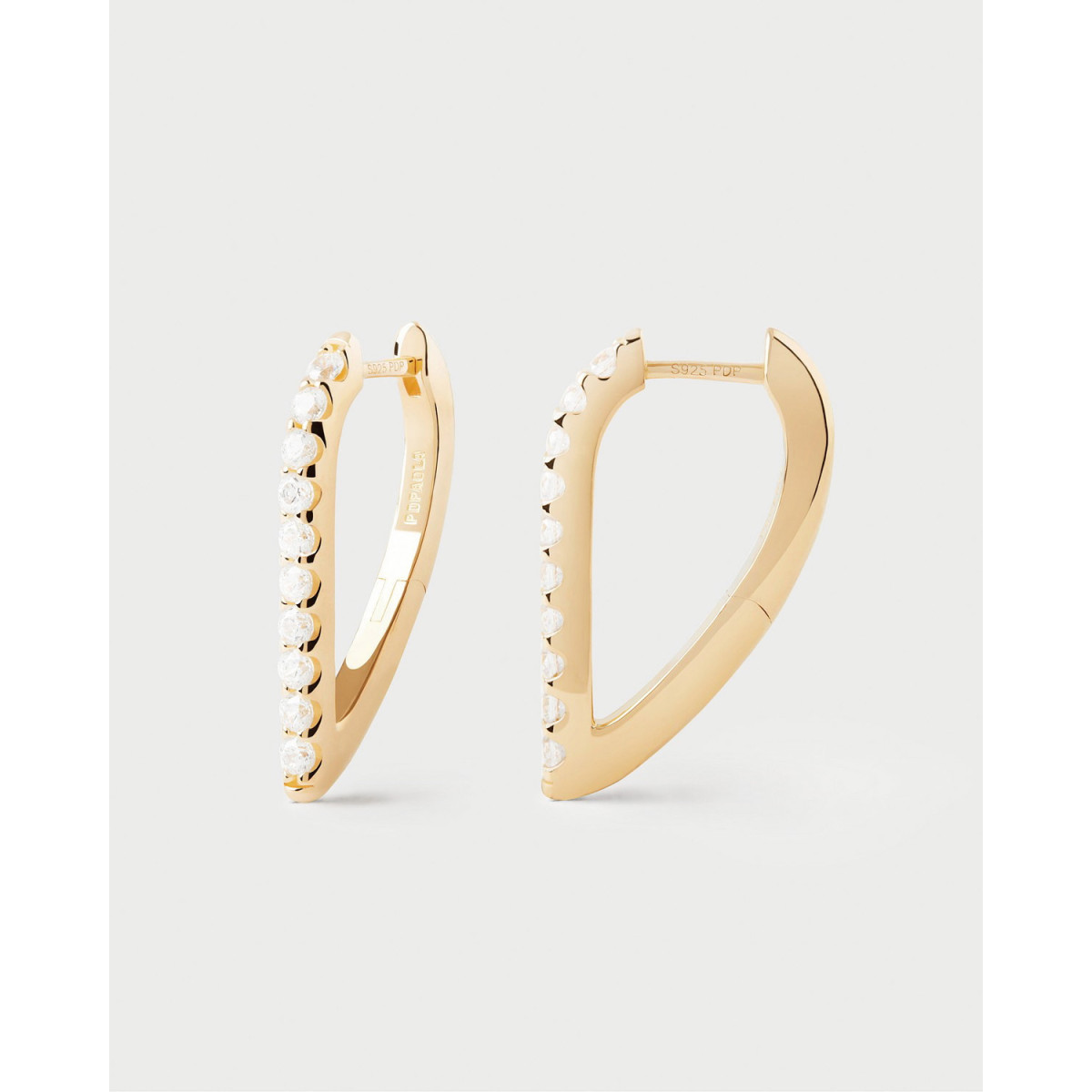 PENDIENTES PLATA GLOSS PDPAOLA - AR01-G27-U