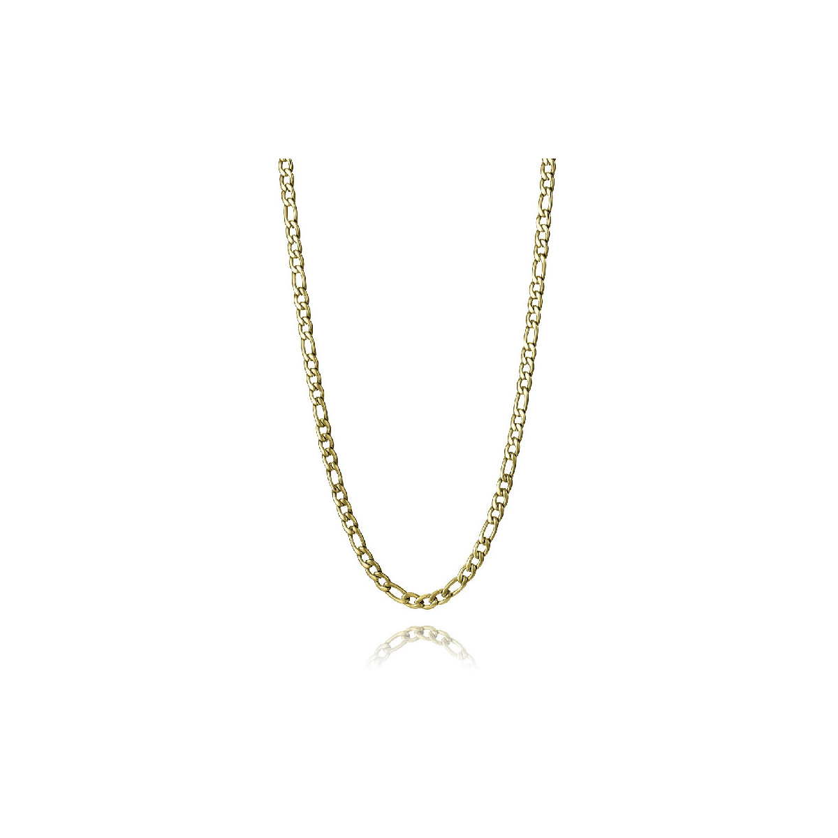 COLLAR ACERO IP DORADO CADENA SR FASHION - 14340C01012