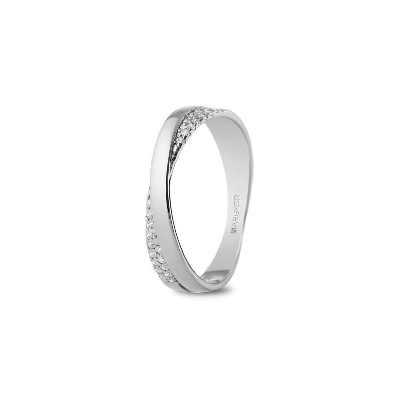 SORTIJA CON DIAMANTES - 74B0176