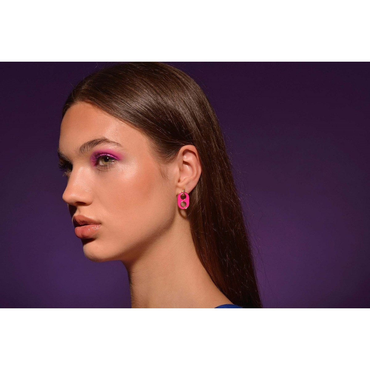 PENDIENTES PLATA CHAPADA SALVATORE - 151A0142