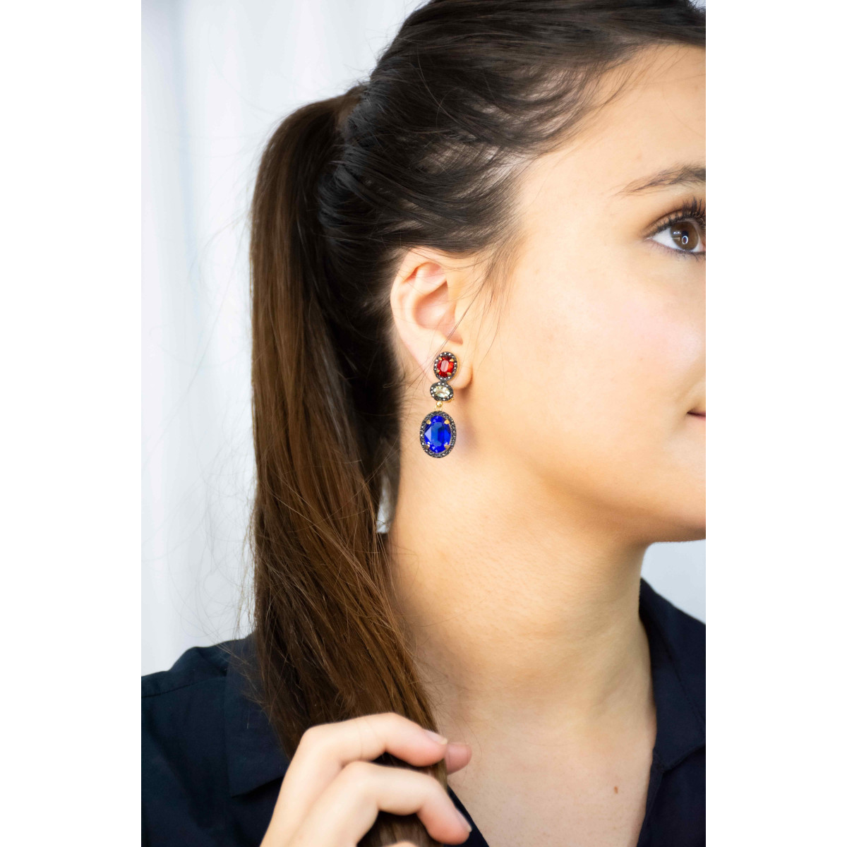 Pendientes plata Máximo Betro.-4931