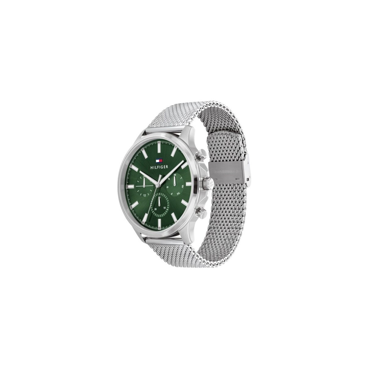 RELOJ TOMMY HILFIGER RYDER MULTIF DE 44MM AC ESF VERD C/DET E - 1710499