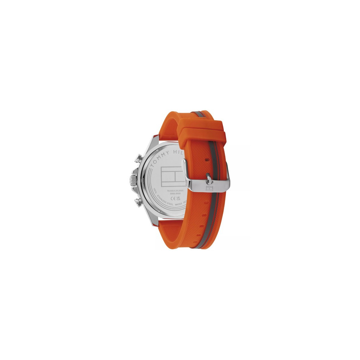 RELOJ TOMMY HILFIGER CLARK CAUCHO NARANJ - 1792084