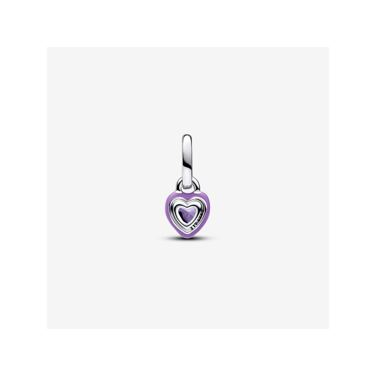 ABALORIO ME CHAKRA MORADO CORAZ  PANDORA - 793042C04